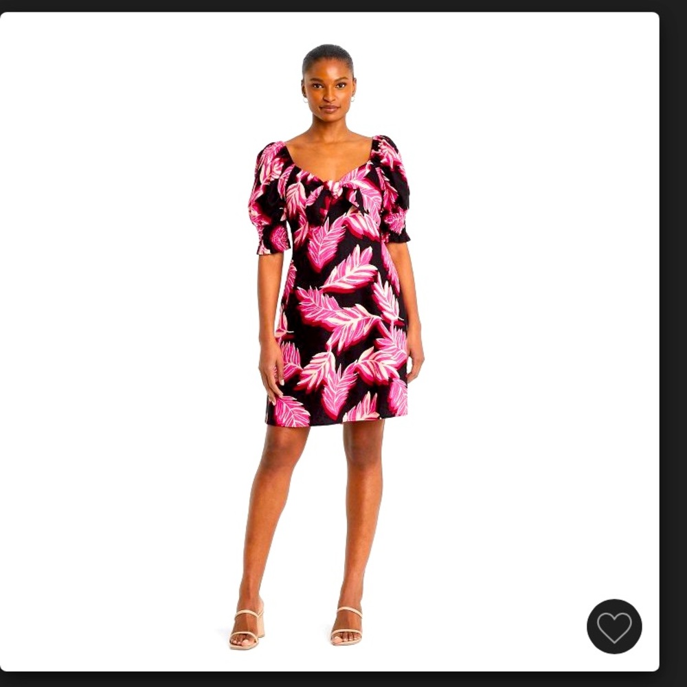 Women’s Puff Elbow Sleeve Dress